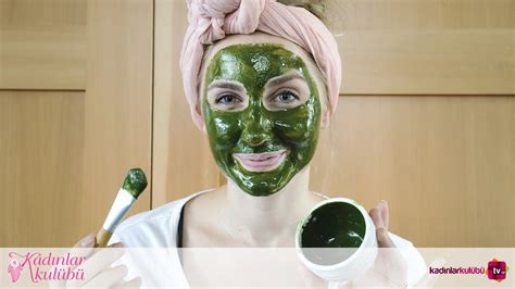 yeşil çay yoğurt maskesi